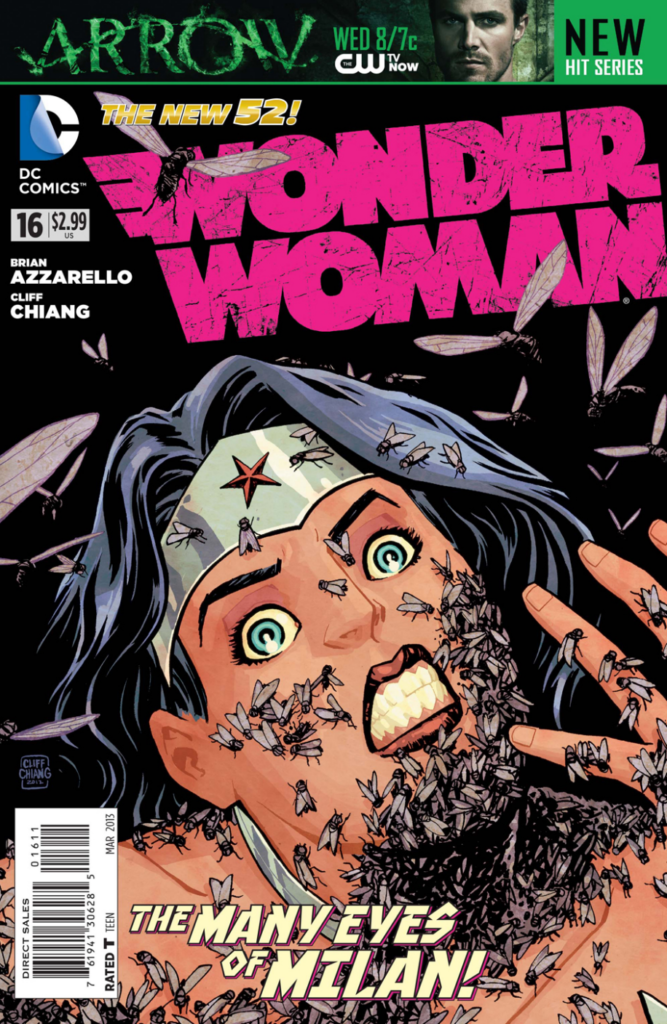 Wonder Woman #16, couverture