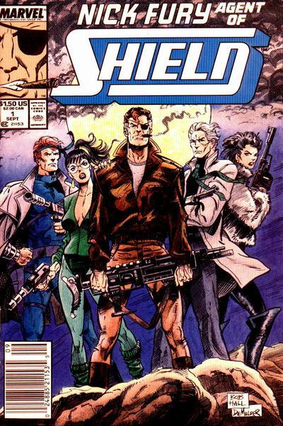 Nick Fury, Agent Of Shield #1, couverture