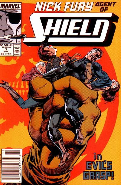 Nick Fury, Agent Of Shield #3, couverture