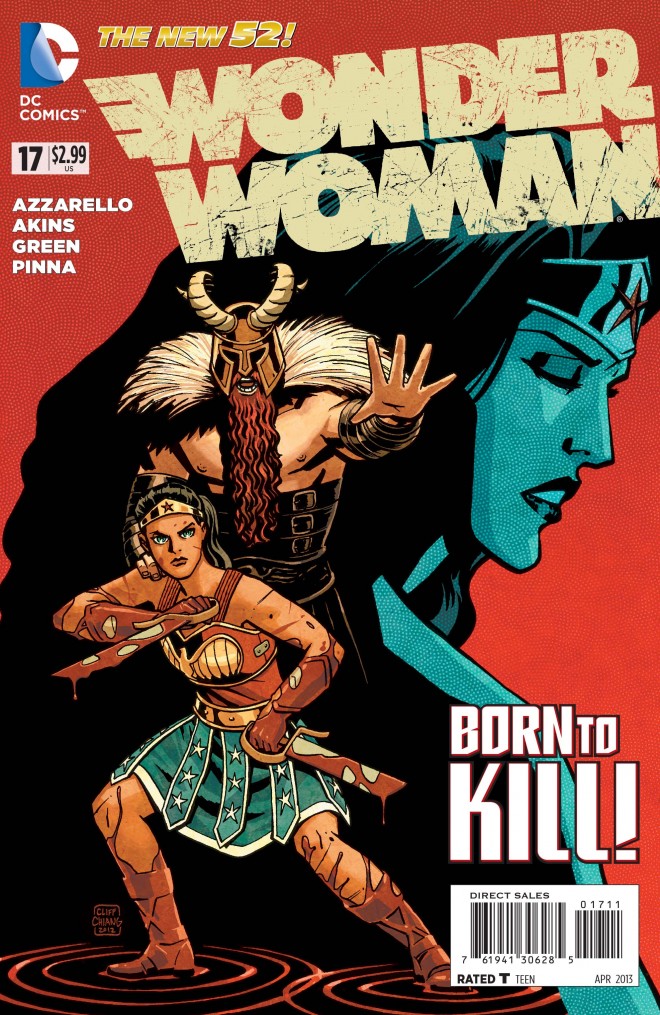 Wonder Woman #17, couverture