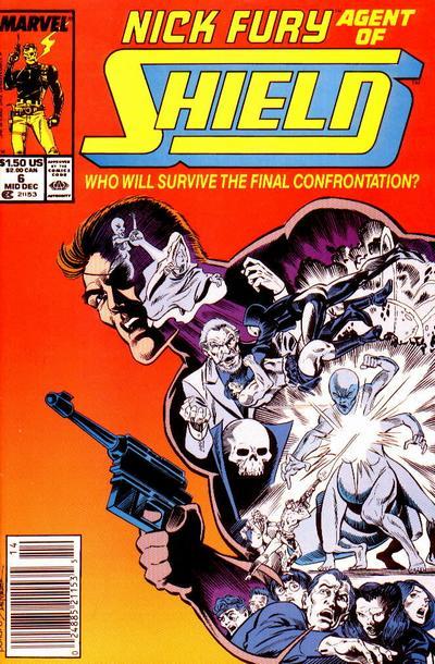 Nick Fury, Agent Of Shield #6, couverture