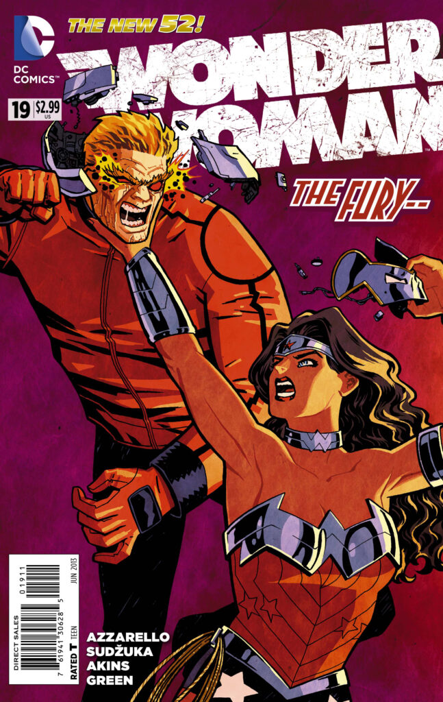 Wonder Woman #19, couverture
