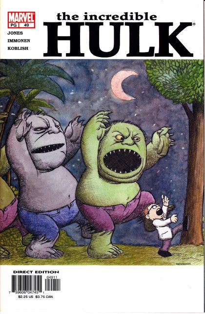 Incredible Hulk #49, couverture