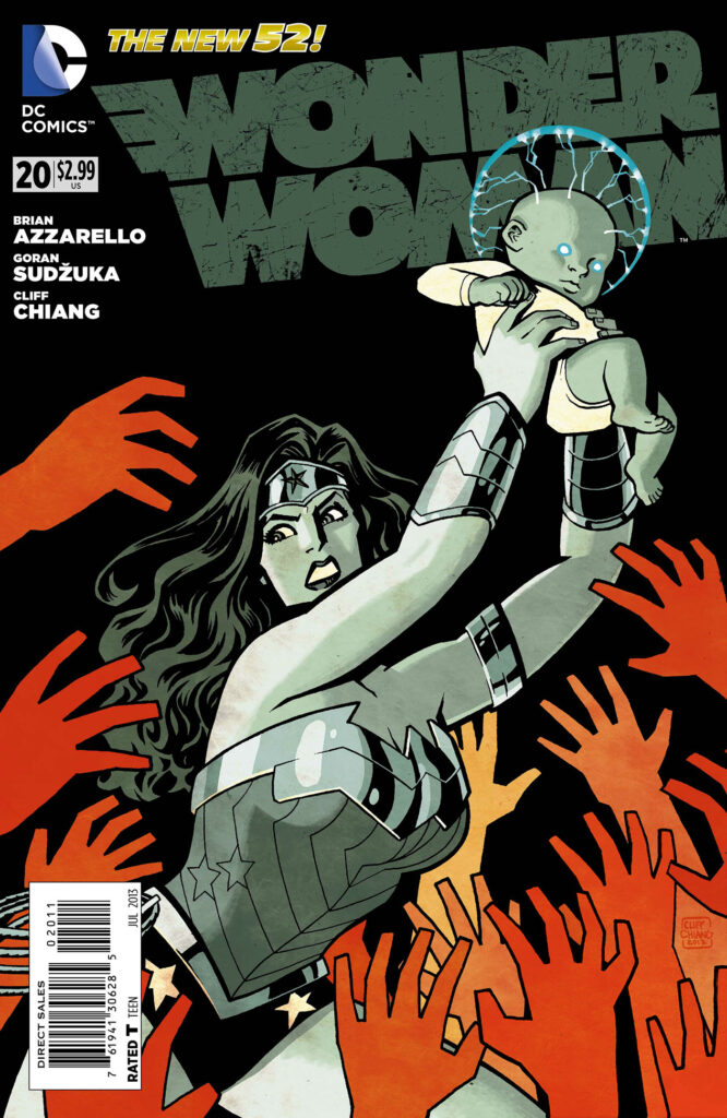 Wonder Woman #20, couverture