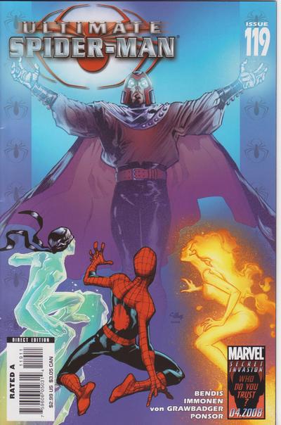 Ultimate Spider-Man #119, couverture