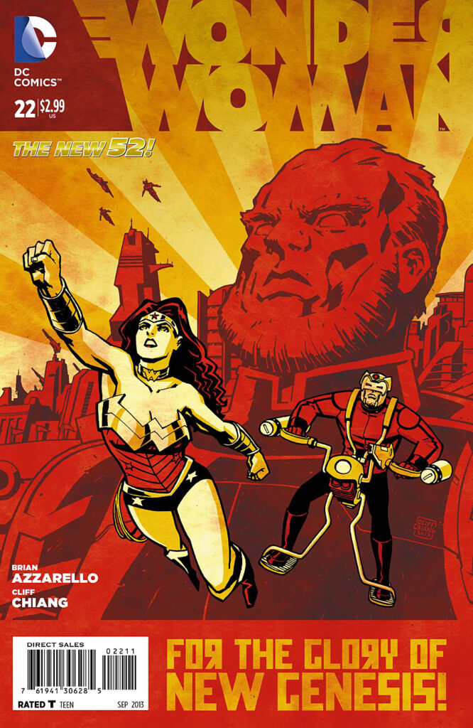 Wonder Woman #22, couverture