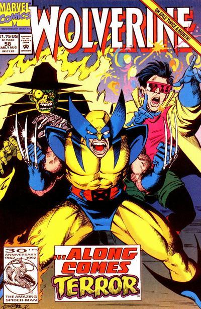 Wolverine #58, couverture