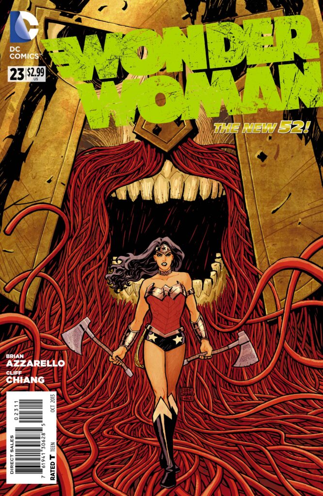 Wonder Woman #23, couverture