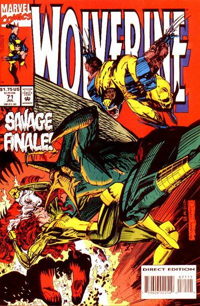 Wolverine #71, couverture