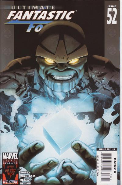 Ultimate Fantastic Four #52, couverture