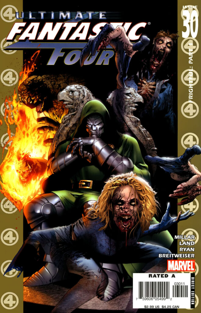 Ultimate Fantastic Four #30, couverture