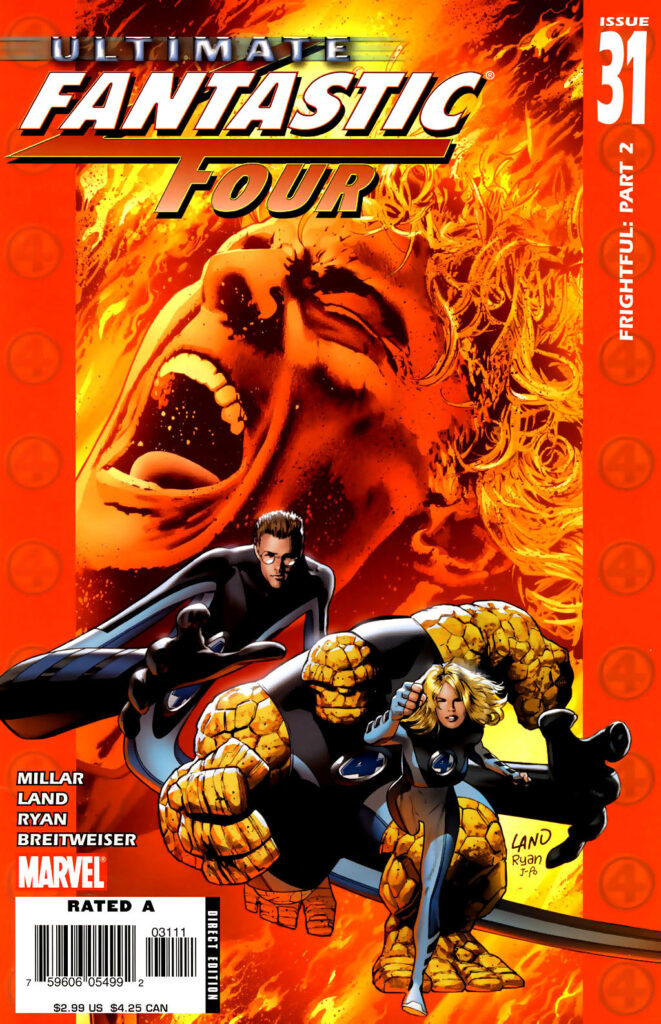 Ultimate Fantastic Four #31, couverture