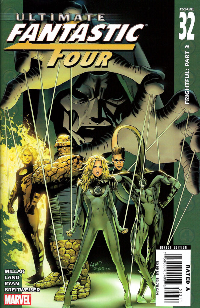 Ultimate Fantastic Four #32, couverture