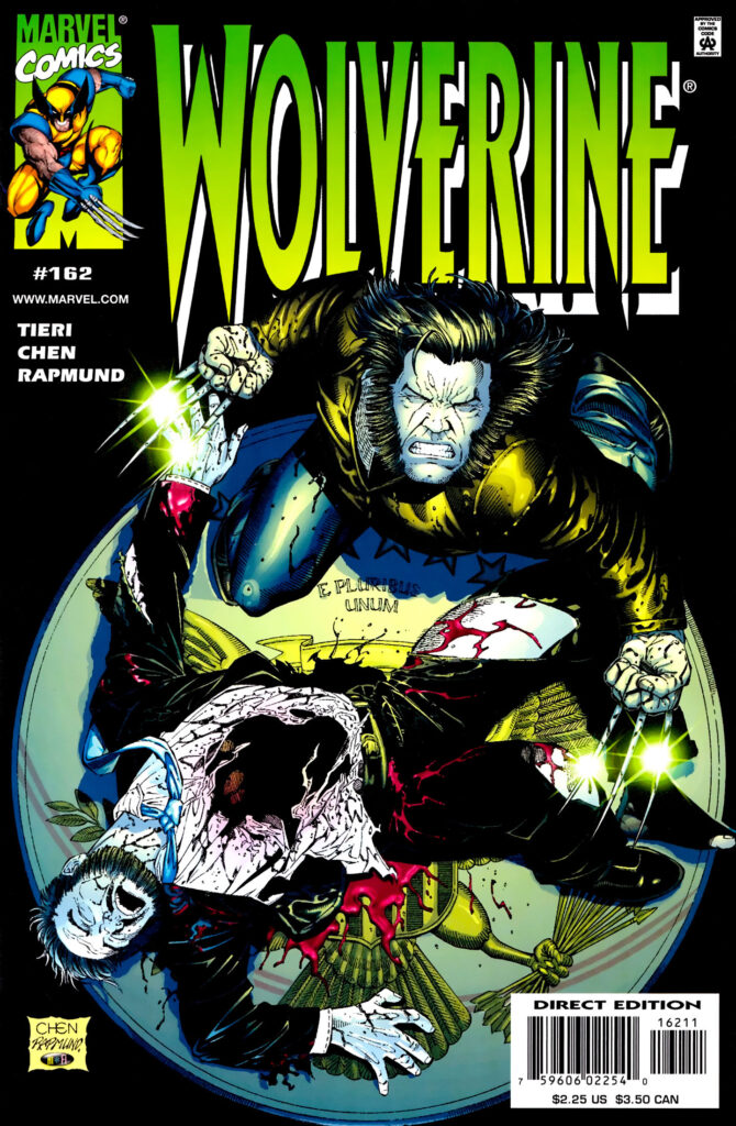Wolverine #162, couverture
