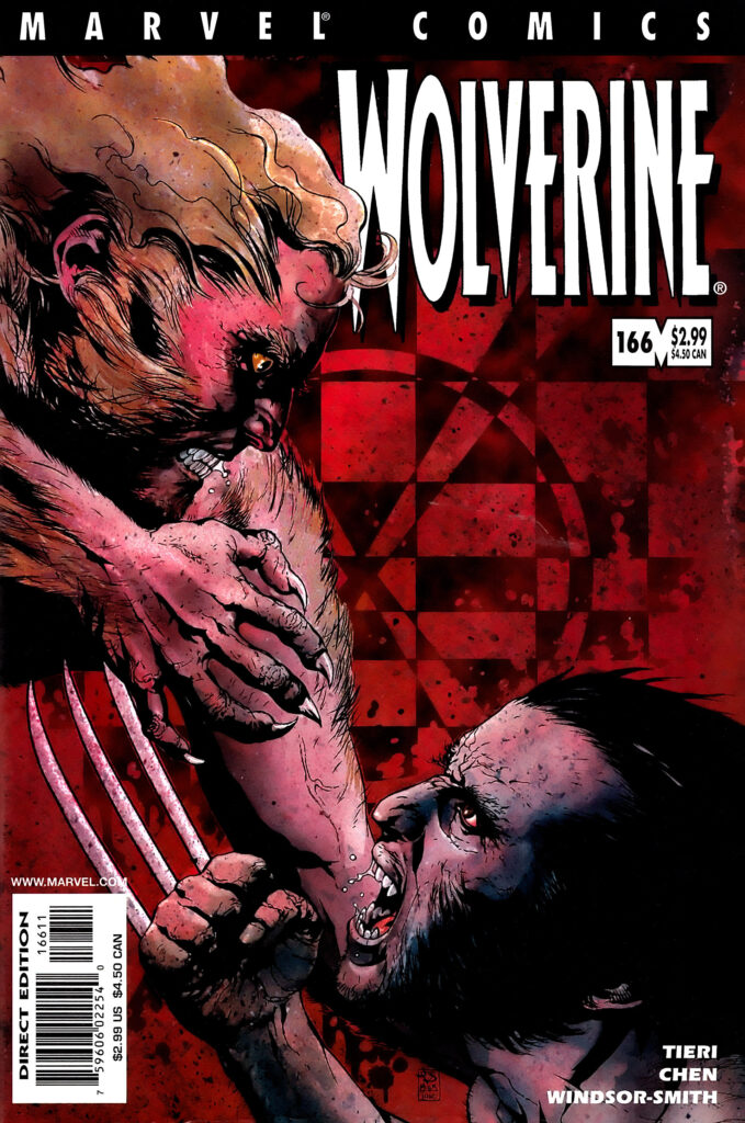 Wolverine #166, couverture