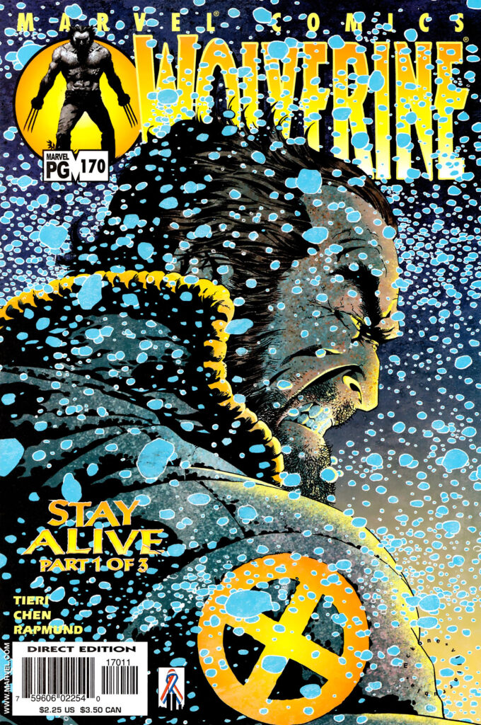 Wolverine #170, couverture