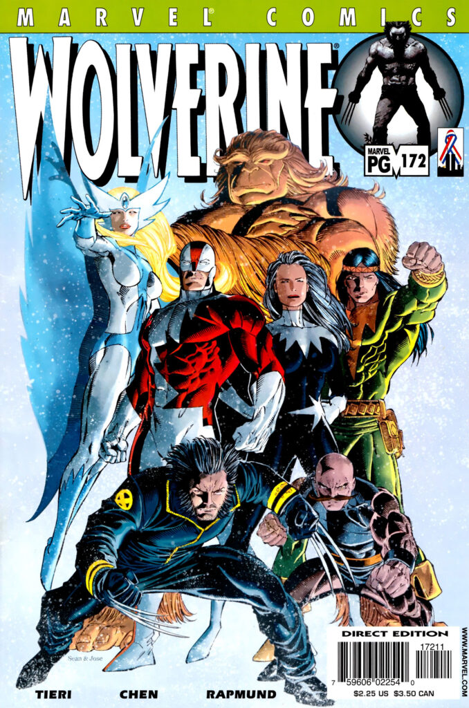 Wolverine #172, couverture