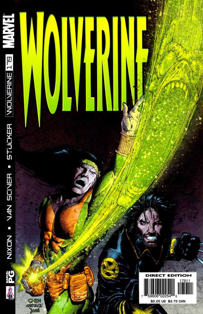 Wolverine #179, couverture