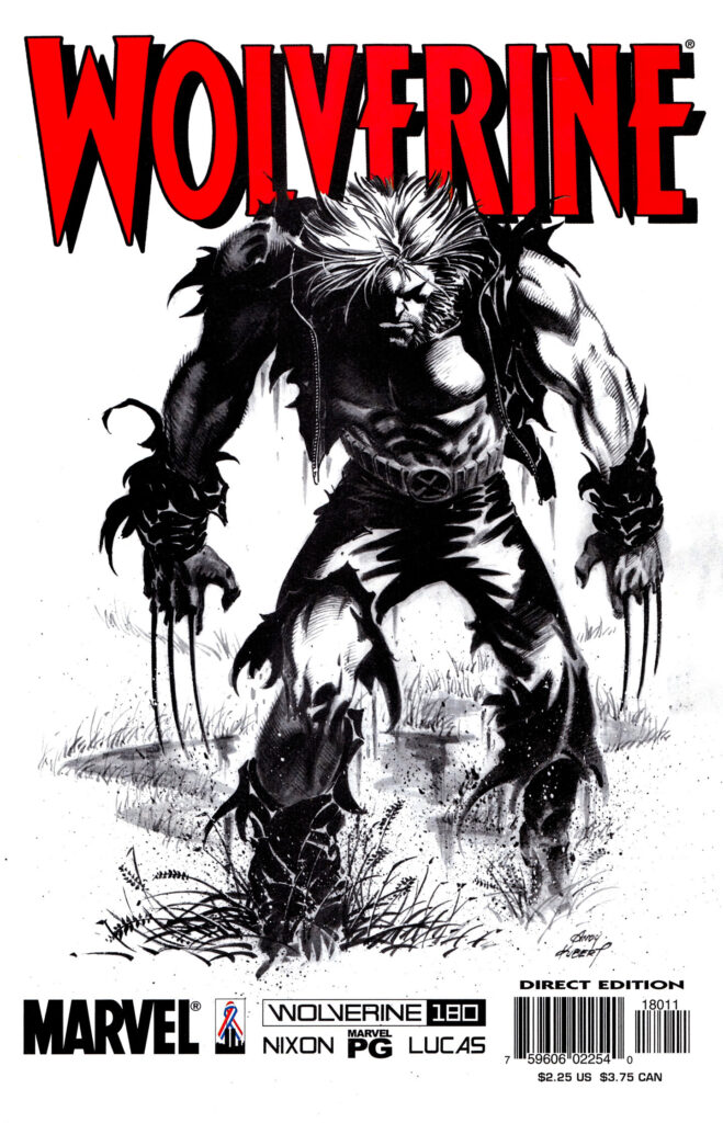 Wolverine #180, couverture