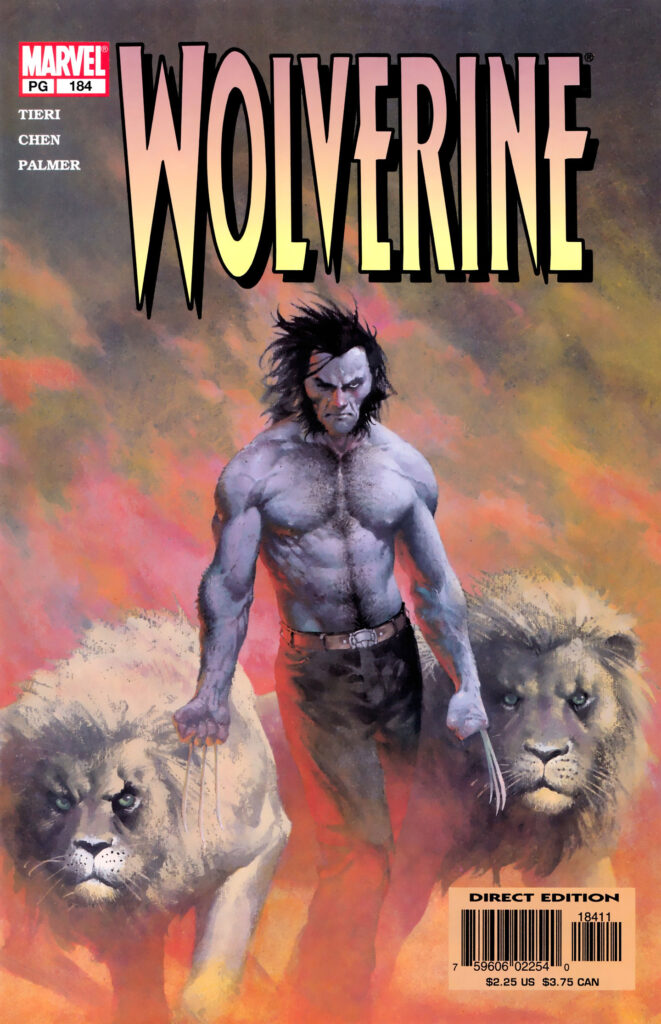 Wolverine #184, couverture