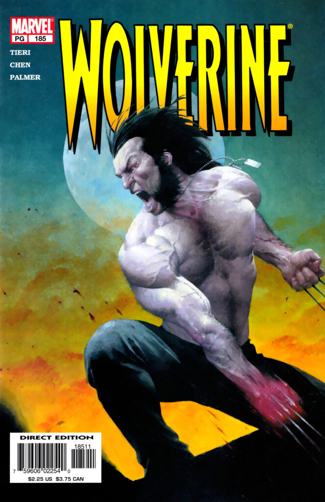 Wolverine #185, couverture
