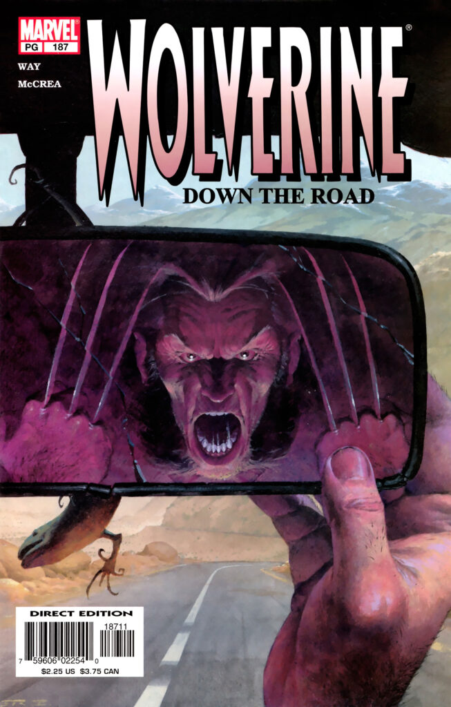 Wolverine #187, couverture