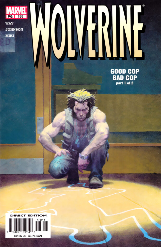 Wolverine #188, couverture