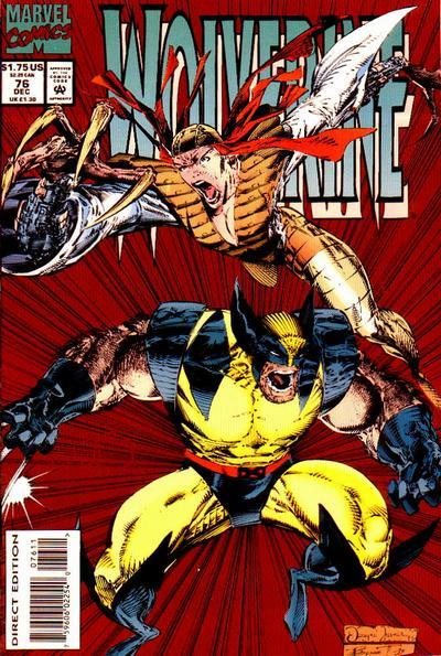 Wolverine #76, couverture