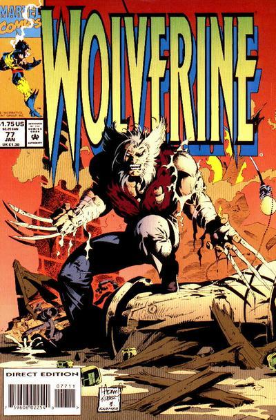 Wolverine #77, couverture