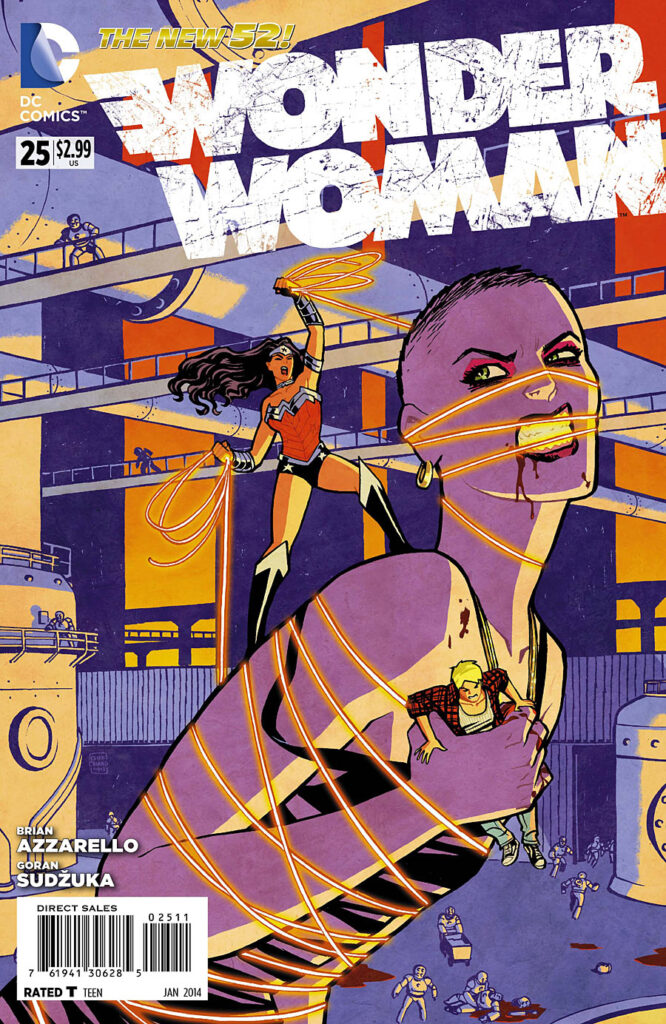 Wonder Woman #25, couverture