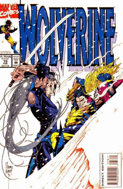 Wolverine #78, couverture