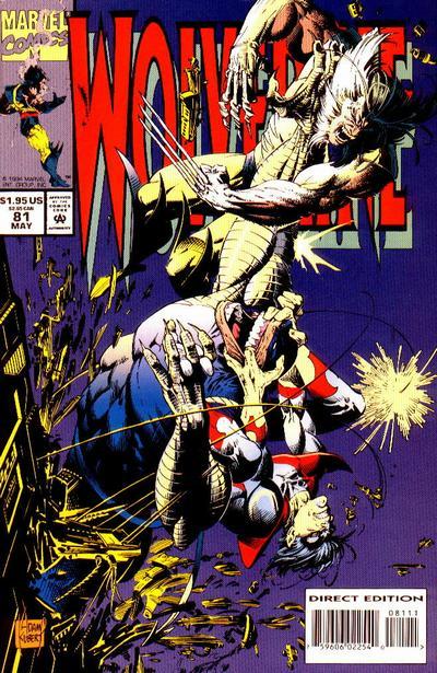 Wolverine #81, couverture