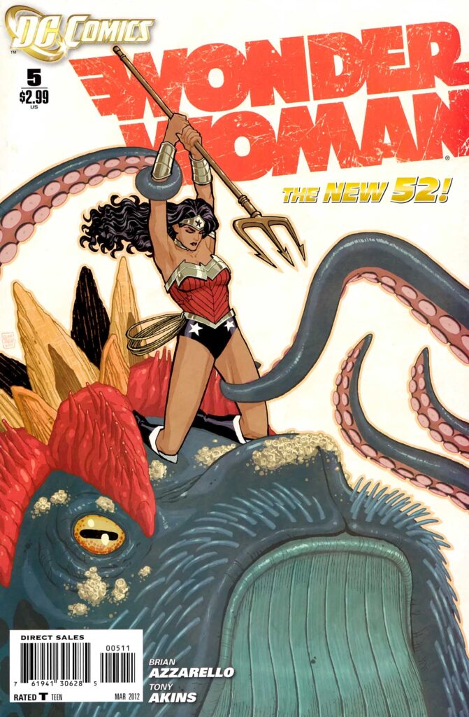 Wonder Woman #5, couverture
