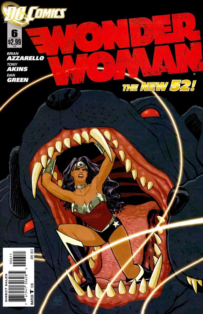 Wonder Woman #6, couverture