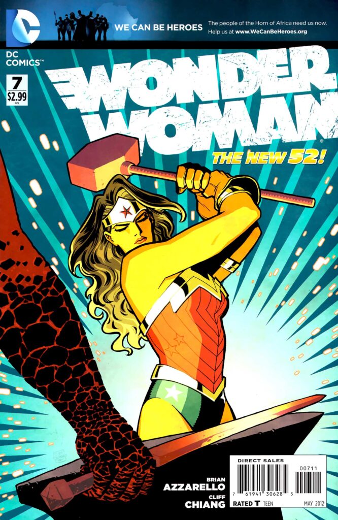 Wonder Woman #7, couverture