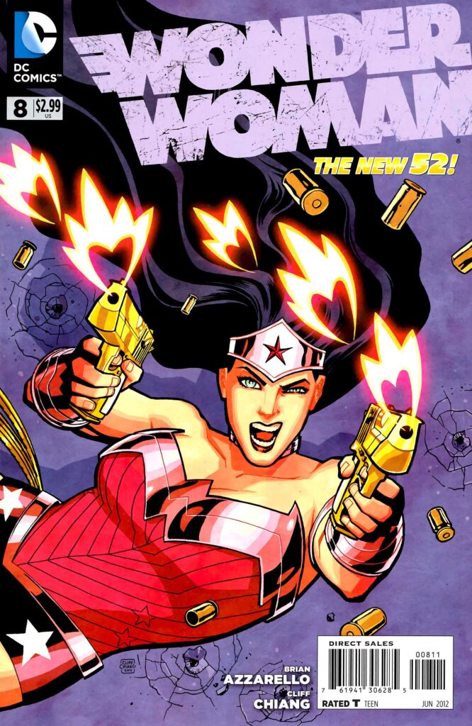Wonder Woman #8, couverture
