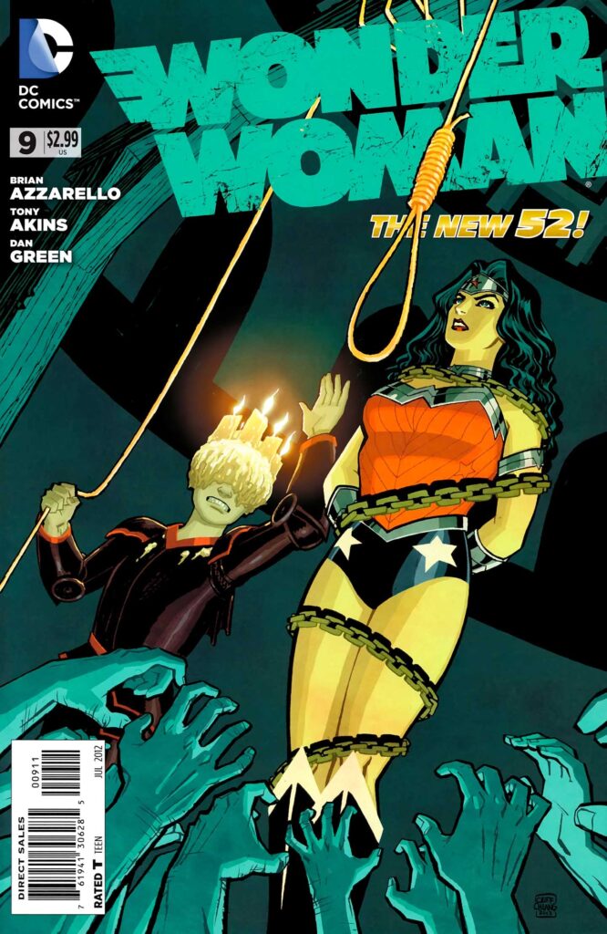 Wonder Woman #9, couverture