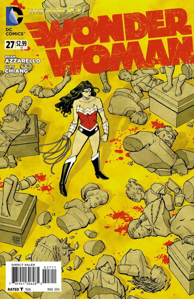 Wonder Woman #27, couverture