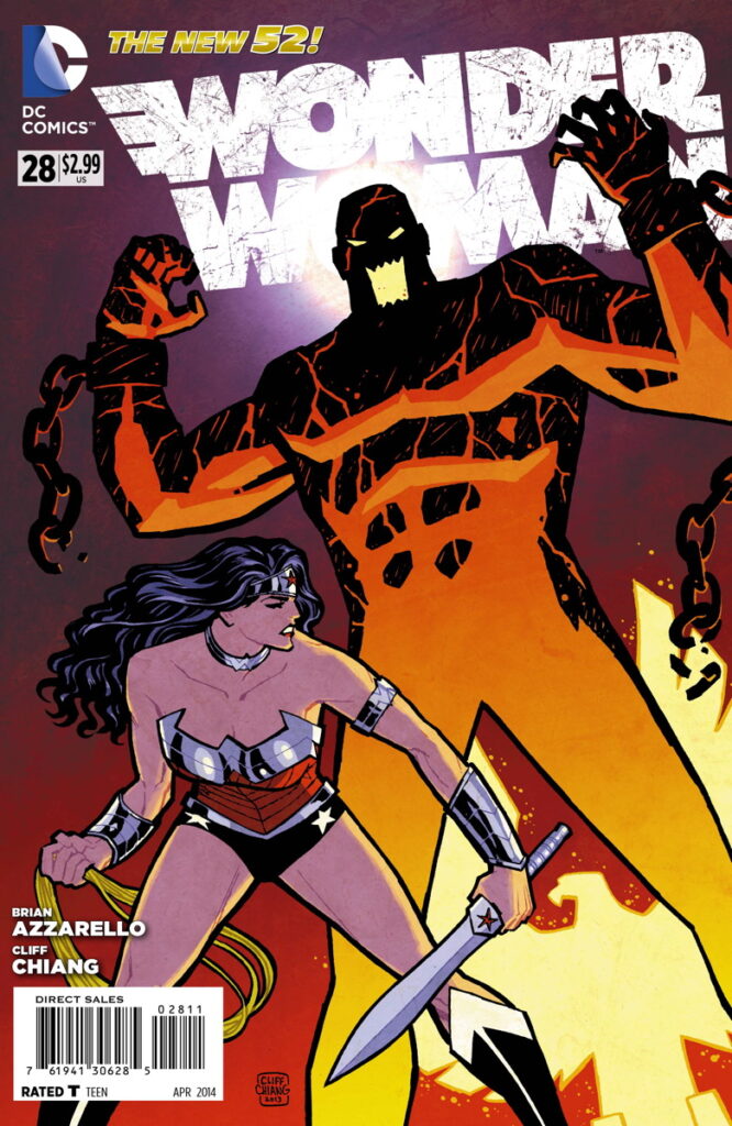 Wonder Woman #28, couverture