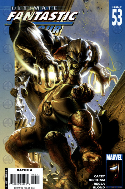 Ultimate Fantastic Four #53, couverture