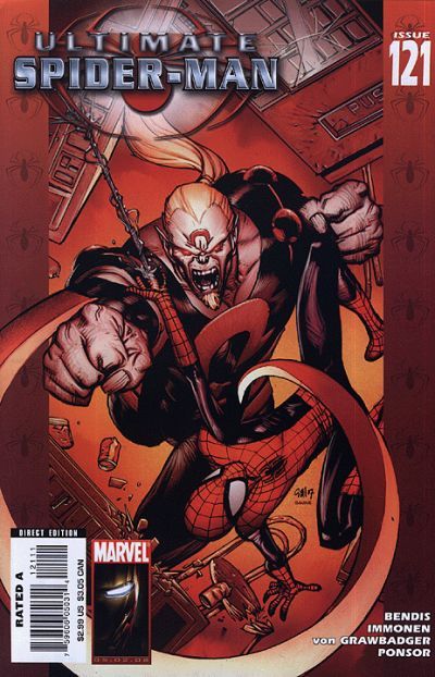 Ultimate Spider-Man #121, couverture