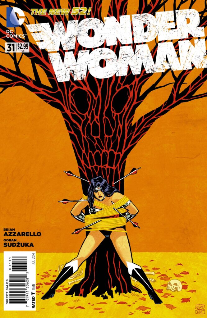 Wonder Woman #31, couverture