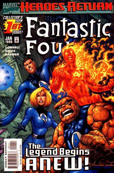 Fantastic Four #1, couverture