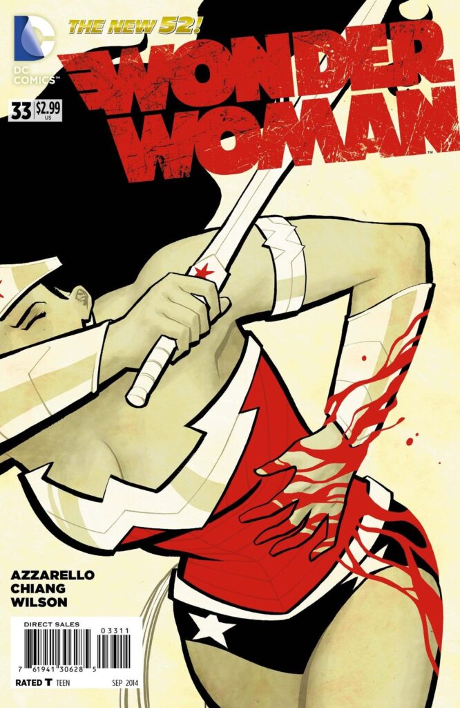 Wonder Woman #33, couverture