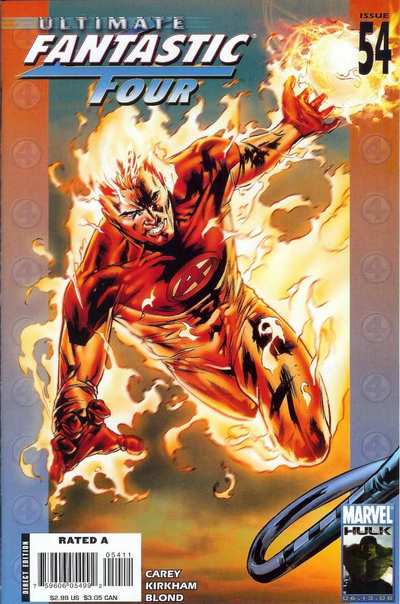 Ultimate Fantastic Four #54, couverture