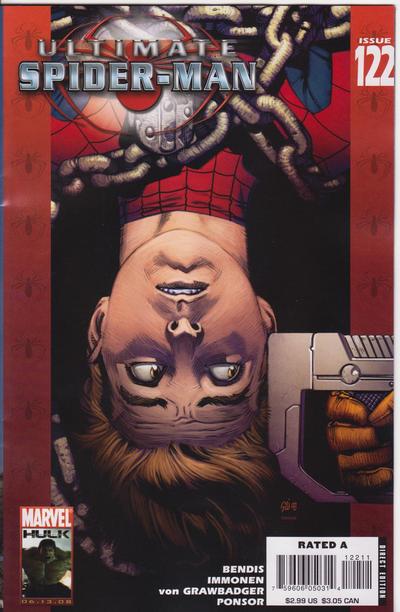 Ultimate Spider-Man #122, couverture