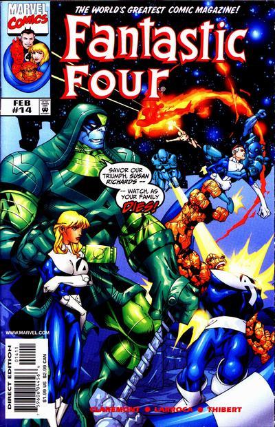 Fantastic Four #14, couverture