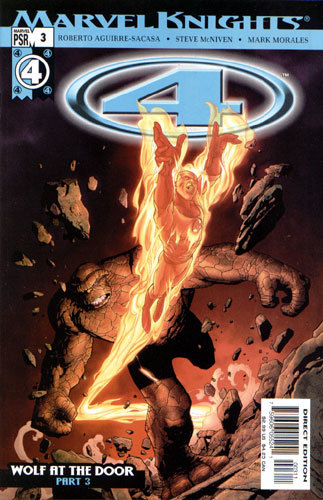 Marvel Knights: 4 #3, couverture