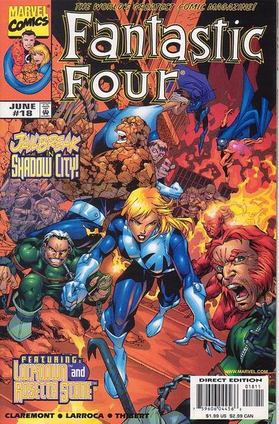 Fantastic Four #18, couverture