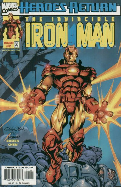 Iron Man #2, couverture